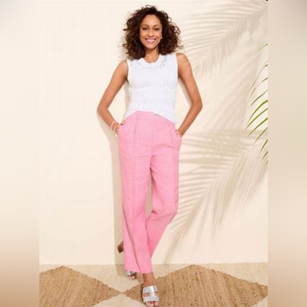 Talbots Pink Ankle Pants
